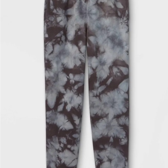ART CLASS BLACK/Grey Tie Dye fleece joggers - Picture 4 of 8